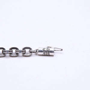 極美品 CHROME HEARTS クロムハーツ PAPER CHAIN 30INCH ペーパーチェーン ネックレス 30インチ 重量約56.01g シルバー925 中古 4a007133