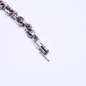 極美品 CHROME HEARTS クロムハーツ PAPER CHAIN 30INCH ペーパーチェーン ネックレス 30インチ 重量約56.01g シルバー925 中古 4a007133
