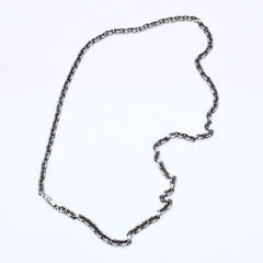 CHROME HEARTS クロムハーツ PAPER CHAIN 24INCH ペーパーチェーン ネックレス 24インチ 重量約44.83g シルバー925 美品 中古 4a007132