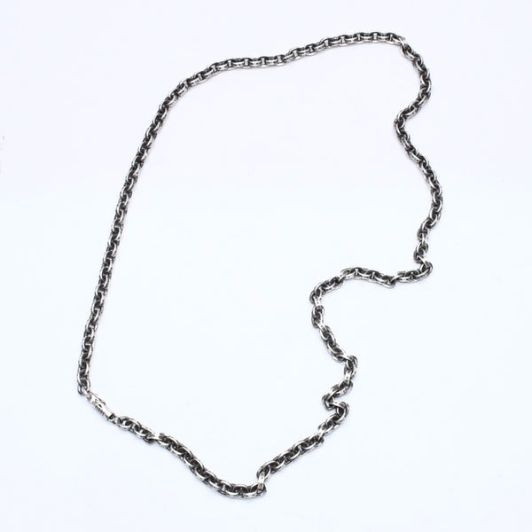 CHROME HEARTS クロムハーツ PAPER CHAIN 24INCH ペーパーチェーン ネックレス 24インチ 重量約44.83g シルバー925 美品 中古 4a007132