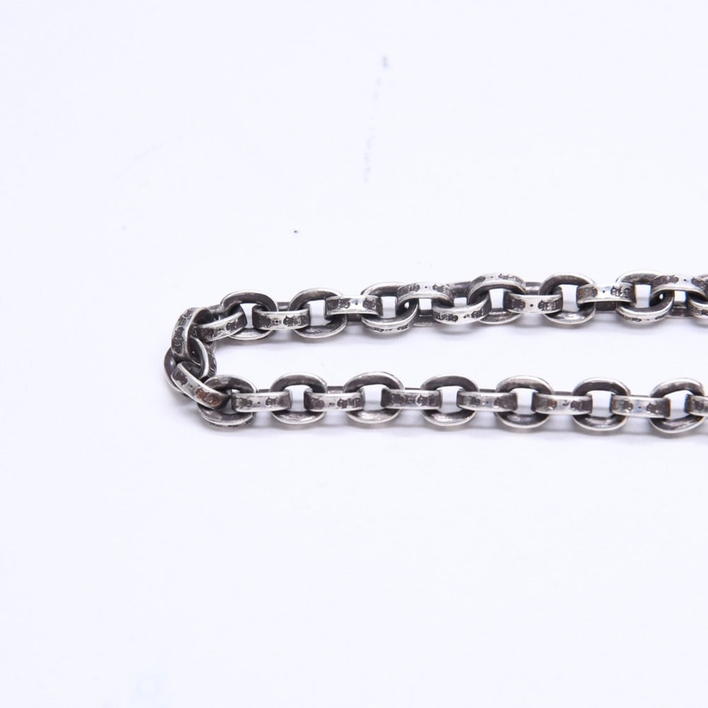 CHROME HEARTS クロムハーツ PAPER CHAIN 24INCH ペーパーチェーン ネックレス 24インチ 重量約44.83g シルバー925 美品 中古 4a007132