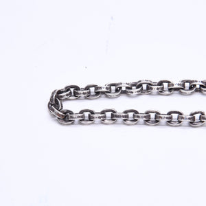 CHROME HEARTS クロムハーツ PAPER CHAIN 24INCH ペーパーチェーン ネックレス 24インチ 重量約44.83g シルバー925 美品 中古 4a007132