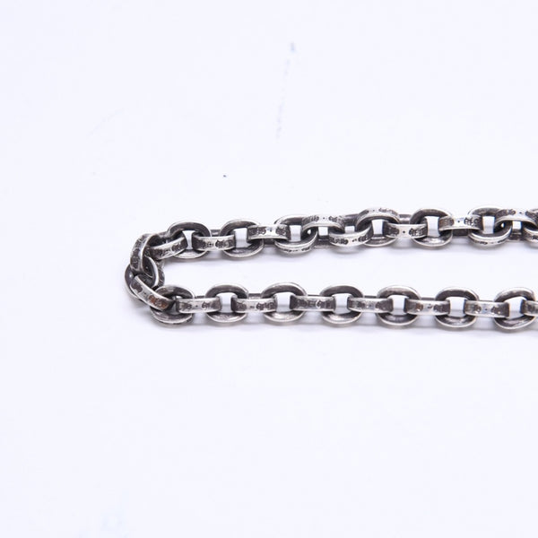 CHROME HEARTS クロムハーツ PAPER CHAIN 24INCH ペーパーチェーン ネックレス 24インチ 重量約44.83g シルバー925 美品 中古 4a007132