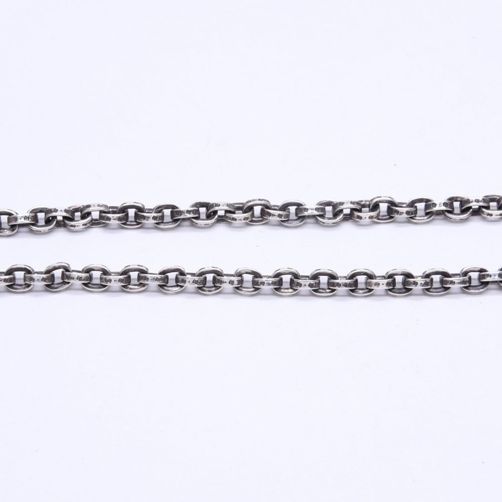 CHROME HEARTS クロムハーツ PAPER CHAIN 24INCH ペーパーチェーン ネックレス 24インチ 重量約44.83g シルバー925 美品 中古 4a007132