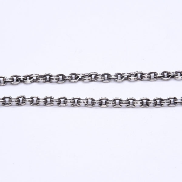 CHROME HEARTS クロムハーツ PAPER CHAIN 24INCH ペーパーチェーン ネックレス 24インチ 重量約44.83g シルバー925 美品 中古 4a007132
