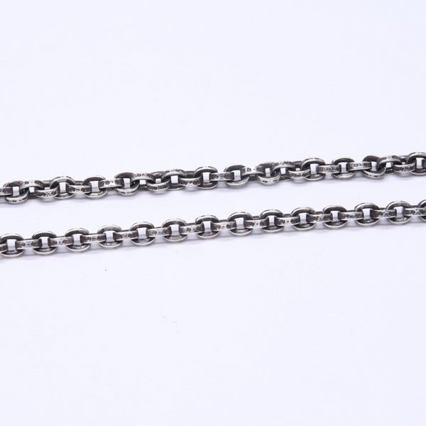 CHROME HEARTS クロムハーツ PAPER CHAIN 24INCH ペーパーチェーン ネックレス 24インチ 重量約44.83g シルバー925 美品 中古 4a007132