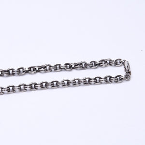 CHROME HEARTS クロムハーツ PAPER CHAIN 24INCH ペーパーチェーン ネックレス 24インチ 重量約44.83g シルバー925 美品 中古 4a007132