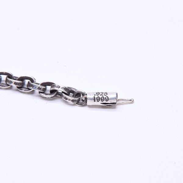 CHROME HEARTS クロムハーツ PAPER CHAIN 24INCH ペーパーチェーン ネックレス 24インチ 重量約44.83g シルバー925 美品 中古 4a007132