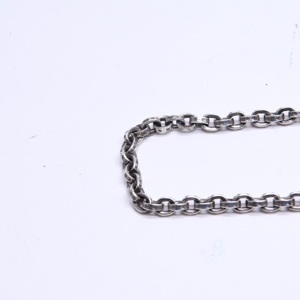 極美品 CHROME HEARTS クロムハーツ PAPER CHAIN 30INCH ペーパーチェーン ネックレス 30インチ 重量約56.01g シルバー925 中古 4a007133