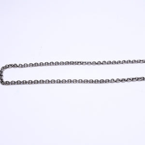極美品 CHROME HEARTS クロムハーツ PAPER CHAIN 30INCH ペーパーチェーン ネックレス 30インチ 重量約56.01g シルバー925 中古 4a007133