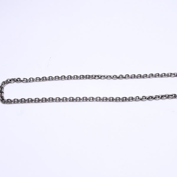 極美品 CHROME HEARTS クロムハーツ PAPER CHAIN 30INCH ペーパーチェーン ネックレス 30インチ 重量約56.01g シルバー925 中古 4a007133