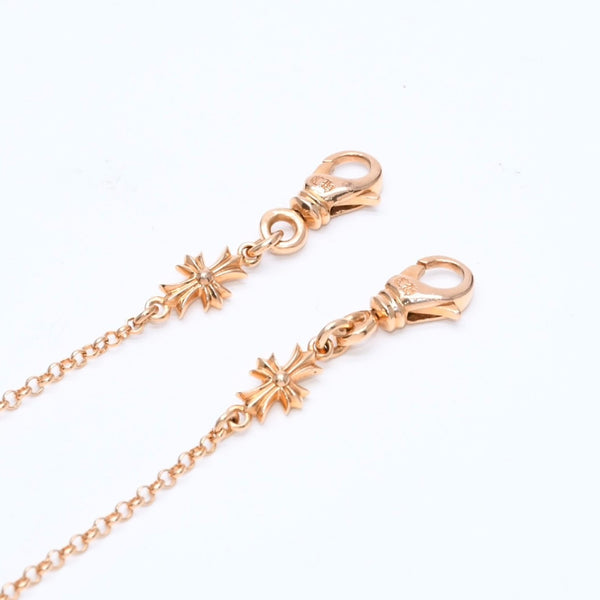 新品同様 CHROME HEARTS クロムハーツ 22K MASK ROLL-CHAIN 2 CLIP 22K マスク ロールチェーン 2クリップ マスクホルダー 重量22.37g 中古 4b012146