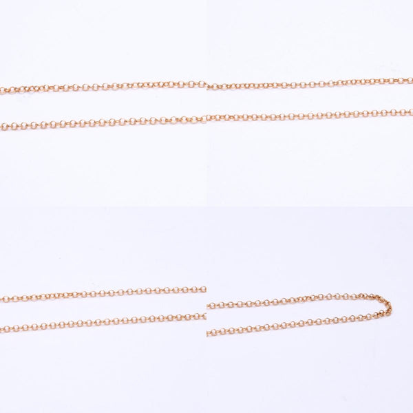 新品同様 CHROME HEARTS クロムハーツ 22K MASK ROLL-CHAIN 2 CLIP 22K マスク ロールチェーン 2クリップ マスクホルダー 重量22.37g 中古 4b012146