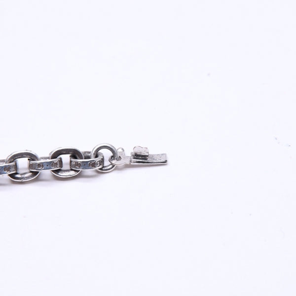 極美品 CHROME HEARTS クロムハーツ PAPER CHAIN 30INCH ペーパーチェーン ネックレス 30インチ 重量約56.01g シルバー925 中古 4a007133