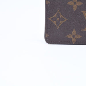 LOUIS VUITTON ルイヴィトン ポルトカルト サーンプル カードケース M60703 モノグラム ブラウン ワインレッド 美品 中古 4a007121