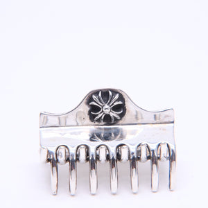 極美品 CHROME HEARTS クロムハーツ HAIR CLIP CH PLUS ヘアクリップ CHプラス 重量約22.49g スターリングシルバー 中古 4a007129