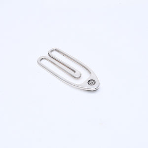 極美品 CHROME HEARTS クロムハーツ PAPER CLIP ペーパークリップ マネークリップ 重量約10.43g 925刻印 シルバー925 中古 4a007135