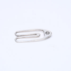 極美品 CHROME HEARTS クロムハーツ PAPER CLIP ペーパークリップ マネークリップ 重量約10.43g 925刻印 シルバー925 中古 4a007135