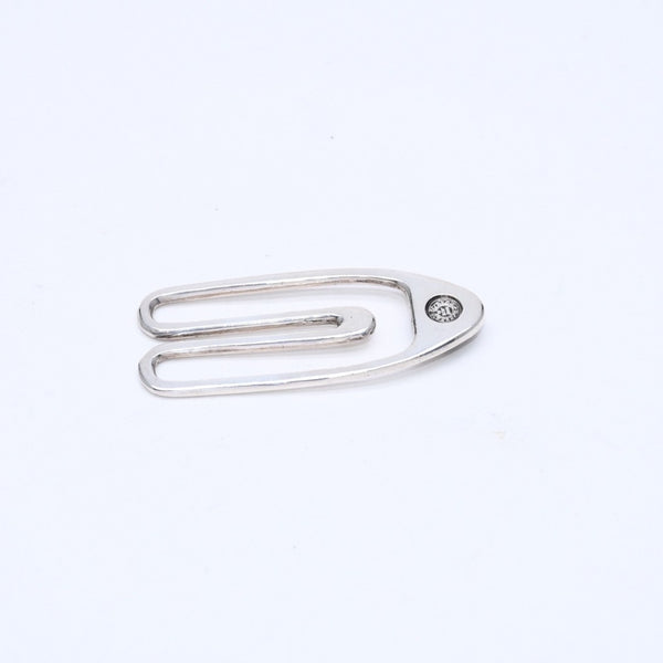 極美品 CHROME HEARTS クロムハーツ PAPER CLIP ペーパークリップ マネークリップ 重量約10.43g 925刻印 シルバー925 中古 4a007135