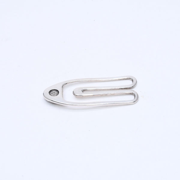 極美品 CHROME HEARTS クロムハーツ PAPER CLIP ペーパークリップ マネークリップ 重量約10.43g 925刻印 シルバー925 中古 4a007135