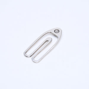 極美品 CHROME HEARTS クロムハーツ PAPER CLIP ペーパークリップ マネークリップ 重量約10.43g 925刻印 シルバー925 中古 4a007135