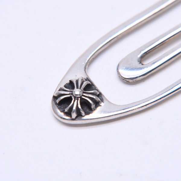極美品 CHROME HEARTS クロムハーツ PAPER CLIP ペーパークリップ マネークリップ 重量約10.43g 925刻印 シルバー925 中古 4a007135