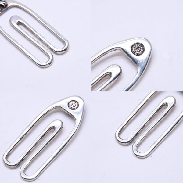 極美品 CHROME HEARTS クロムハーツ PAPER CLIP ペーパークリップ マネークリップ 重量約10.43g 925刻印 シルバー925 中古 4a007135
