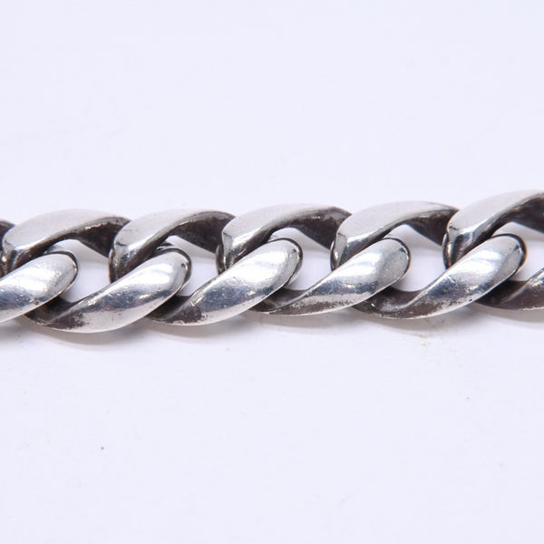 極美品 CHROME HEARTS クロムハーツ CLSC CHN LNK 13LINK クラシックチェーンリンク クリップ ブレスレット 13リンク 重量約120.49g 中古 4a007124
