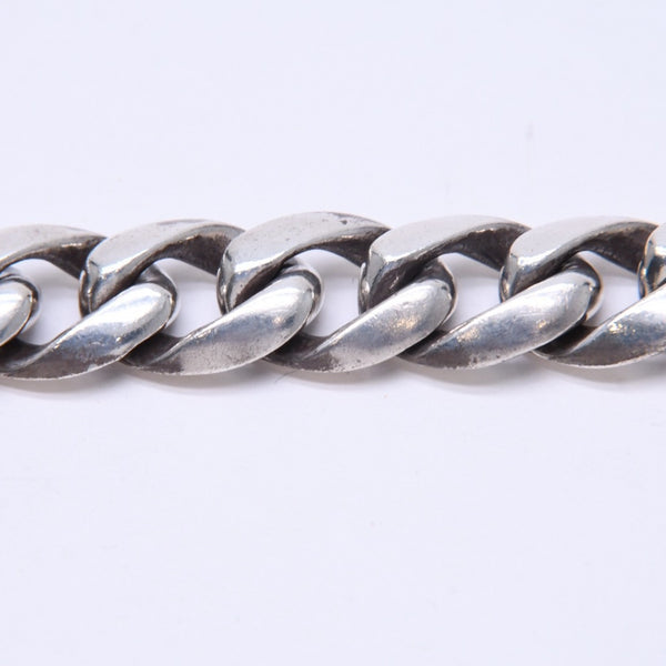 極美品 CHROME HEARTS クロムハーツ CLSC CHN LNK 13LINK クラシックチェーンリンク クリップ ブレスレット 13リンク 重量約120.49g 中古 4a007124