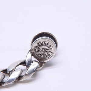 極美品 CHROME HEARTS クロムハーツ CLSC CHN LNK 13LINK クラシックチェーンリンク クリップ ブレスレット 13リンク 重量約120.49g 中古 4a007124