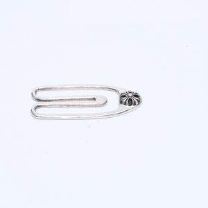 極美品 CHROME HEARTS クロムハーツ PAPER CLIP ペーパークリップ マネークリップ 重量約10.43g 925刻印 シルバー925 中古 4a007135