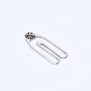 極美品 CHROME HEARTS クロムハーツ PAPER CLIP ペーパークリップ マネークリップ 重量約10.43g 925刻印 シルバー925 中古 4a007135