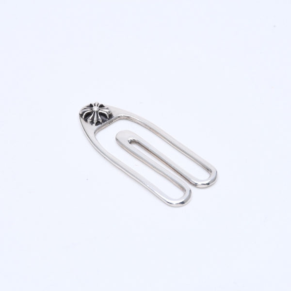 極美品 CHROME HEARTS クロムハーツ PAPER CLIP ペーパークリップ マネークリップ 重量約10.43g 925刻印 シルバー925 中古 4a007135