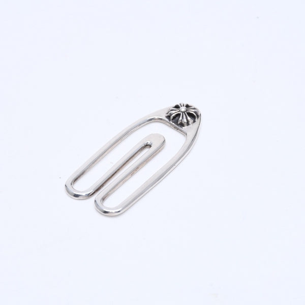 極美品 CHROME HEARTS クロムハーツ PAPER CLIP ペーパークリップ マネークリップ 重量約10.43g 925刻印 シルバー925 中古 4a007135