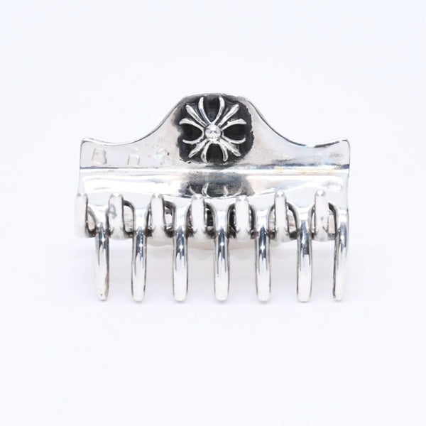 極美品 CHROME HEARTS クロムハーツ HAIR CLIP CH PLUS ヘアクリップ CHプラス 重量約22.49g スターリングシルバー 中古 4a007129