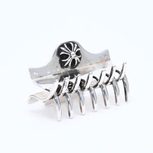 極美品 CHROME HEARTS クロムハーツ HAIR CLIP CH PLUS ヘアクリップ CHプラス 重量約22.49g スターリングシルバー 中古 4a007129
