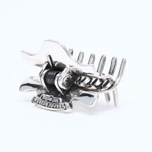 極美品 CHROME HEARTS クロムハーツ HAIR CLIP CH PLUS ヘアクリップ CHプラス 重量約22.49g スターリングシルバー 中古 4a007129