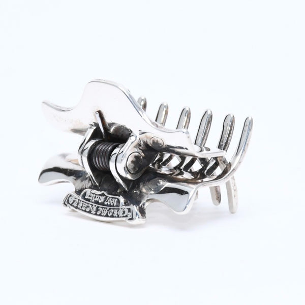 極美品 CHROME HEARTS クロムハーツ HAIR CLIP CH PLUS ヘアクリップ CHプラス 重量約22.49g スターリングシルバー 中古 4a007129