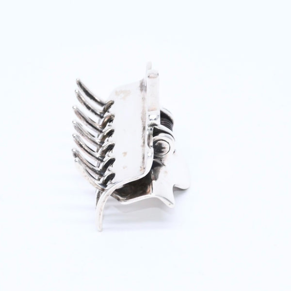 極美品 CHROME HEARTS クロムハーツ HAIR CLIP CH PLUS ヘアクリップ CHプラス 重量約22.49g スターリングシルバー 中古 4a007129