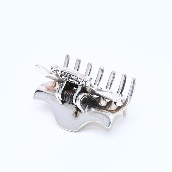 極美品 CHROME HEARTS クロムハーツ HAIR CLIP CH PLUS ヘアクリップ CHプラス 重量約22.49g スターリングシルバー 中古 4a007129