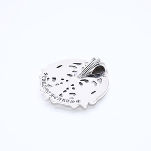 極美品 CHROME HEARTS クロムハーツ PEACE MEDALLION ピース メダリオン ペンダントトップ 重量約86.55g シルバー925 中古 4a007136