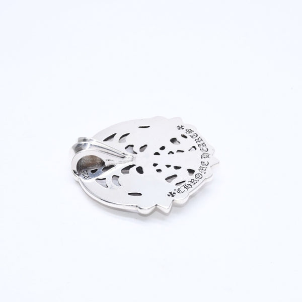 極美品 CHROME HEARTS クロムハーツ PEACE MEDALLION ピース メダリオン ペンダントトップ 重量約86.55g シルバー925 中古 4a007136