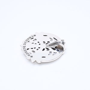 極美品 CHROME HEARTS クロムハーツ PEACE MEDALLION ピース メダリオン ペンダントトップ 重量約86.55g シルバー925 中古 4a007136