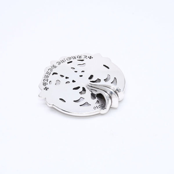 極美品 CHROME HEARTS クロムハーツ PEACE MEDALLION ピース メダリオン ペンダントトップ 重量約86.55g シルバー925 中古 4a007136
