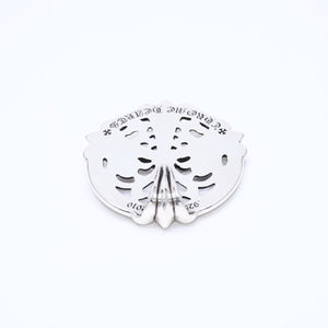 極美品 CHROME HEARTS クロムハーツ PEACE MEDALLION ピース メダリオン ペンダントトップ 重量約86.55g シルバー925 中古 4a007136