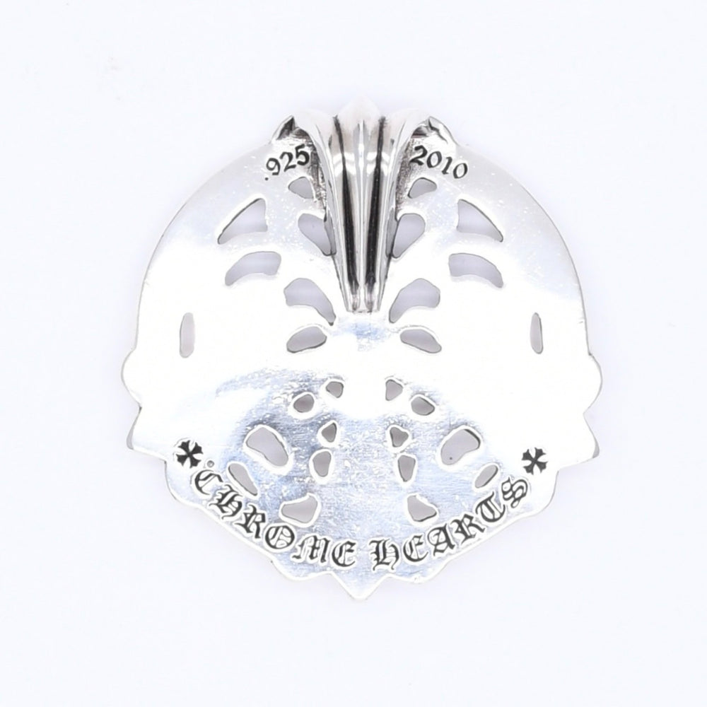 極美品 CHROME HEARTS クロムハーツ PEACE MEDALLION ピース メダリオン ペンダントトップ 重量約86.55g シルバー925 中古 4a007136