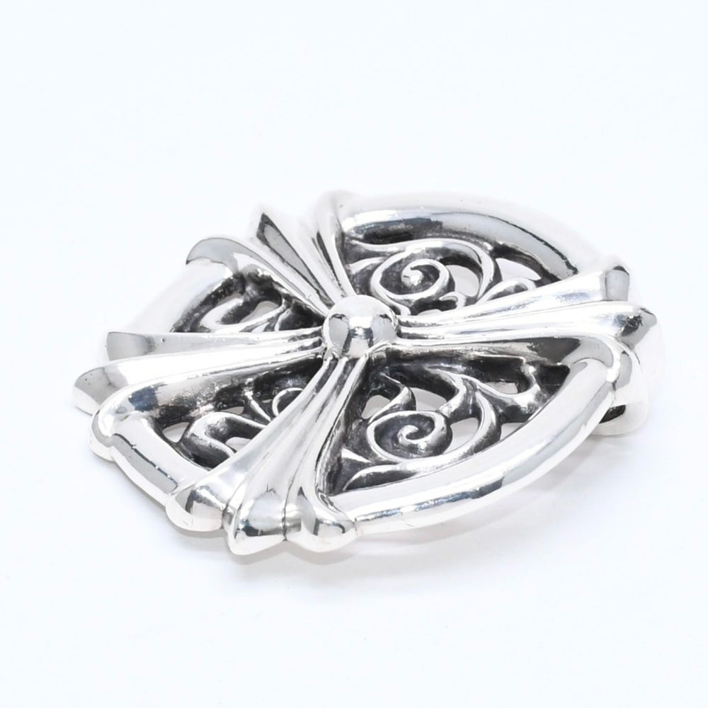 極美品 CHROME HEARTS クロムハーツ PEACE MEDALLION ピース メダリオン ペンダントトップ 重量約86.55g シルバー925 中古 4a007136