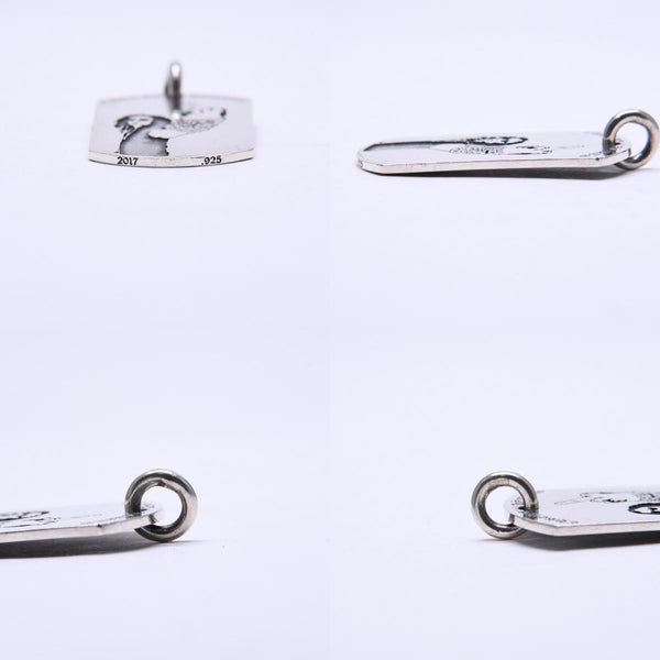 CHROME HEARTS クロムハーツ D/TAG LRG RS FU AMERICAN FLAG リチャード スターク ラージドッグタグ 重量約24.44g 美品 中古 4a007126