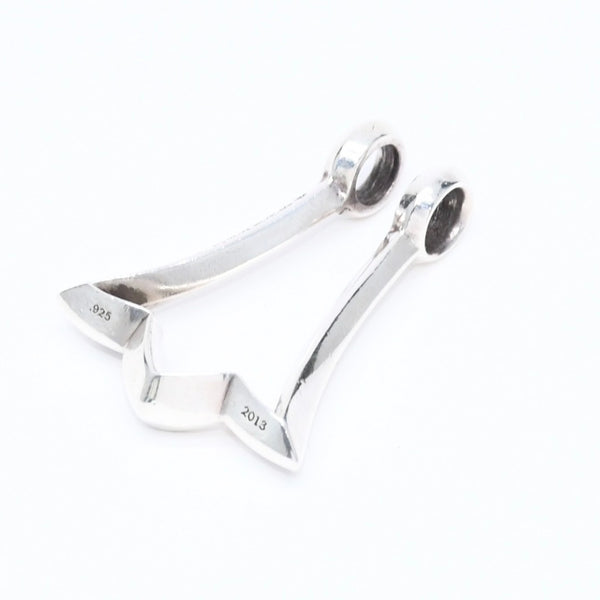 極美品 CHROME HEARTS クロムハーツ RING CATCH リングキャッチ ペンダントトップ チャーム 重量約9.69g シルバー925 中古 4a007134