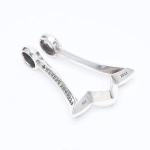 極美品 CHROME HEARTS クロムハーツ RING CATCH リングキャッチ ペンダントトップ チャーム 重量約9.69g シルバー925 中古 4a007134